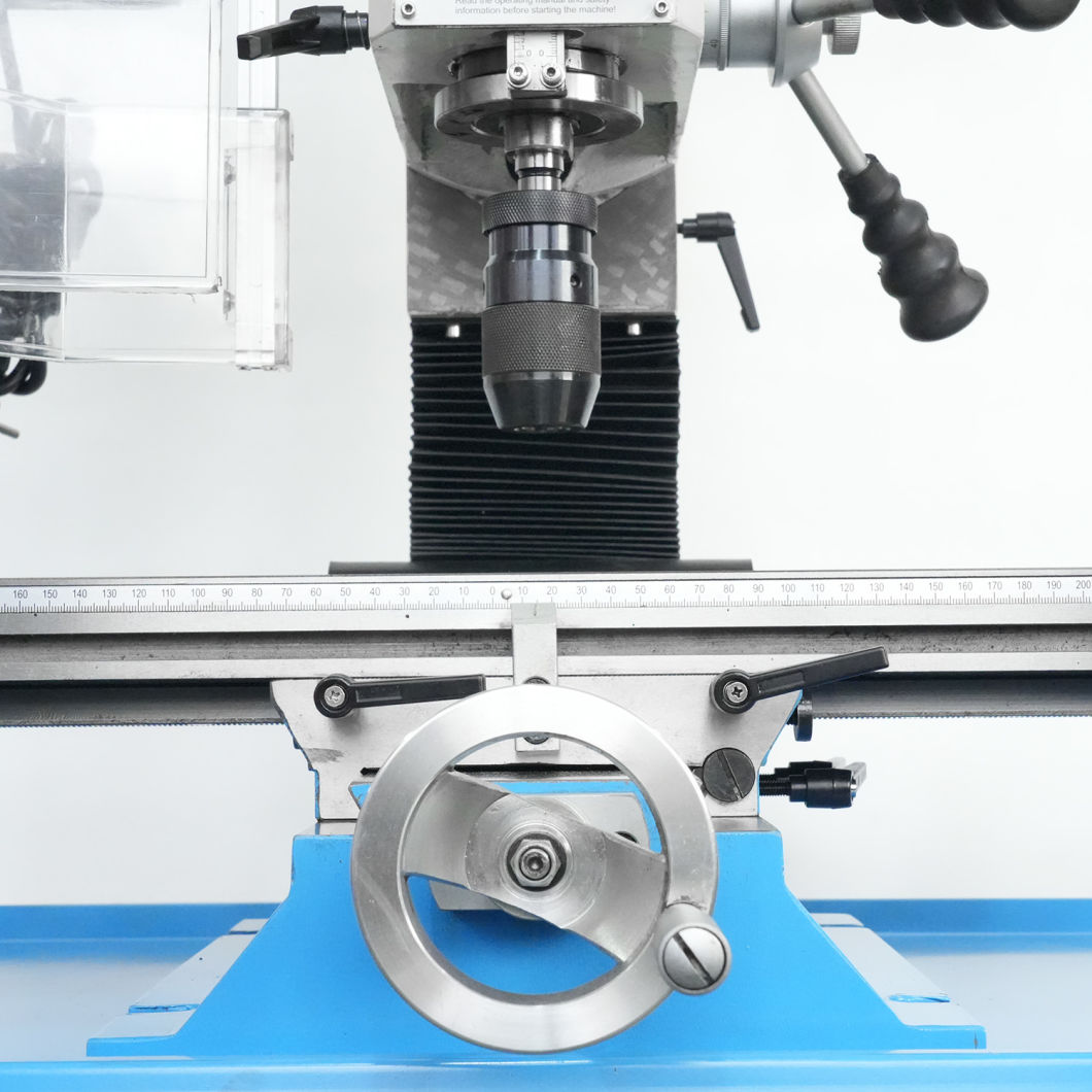 Vertical Horizontal Drill Mill Drilling and Milling Tapping Machine with 3 Axis Dro Digital Readout
