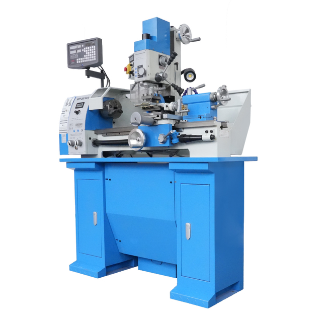 Brushless Motor 1100W Mill Drill Lathe Combo Drilling Milling Multi Functional 3 in 1 Mini Lathe