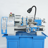 Metal Lathe Hobby Lathe Engine Horizontal Metal Mini Bench Lathe Machine