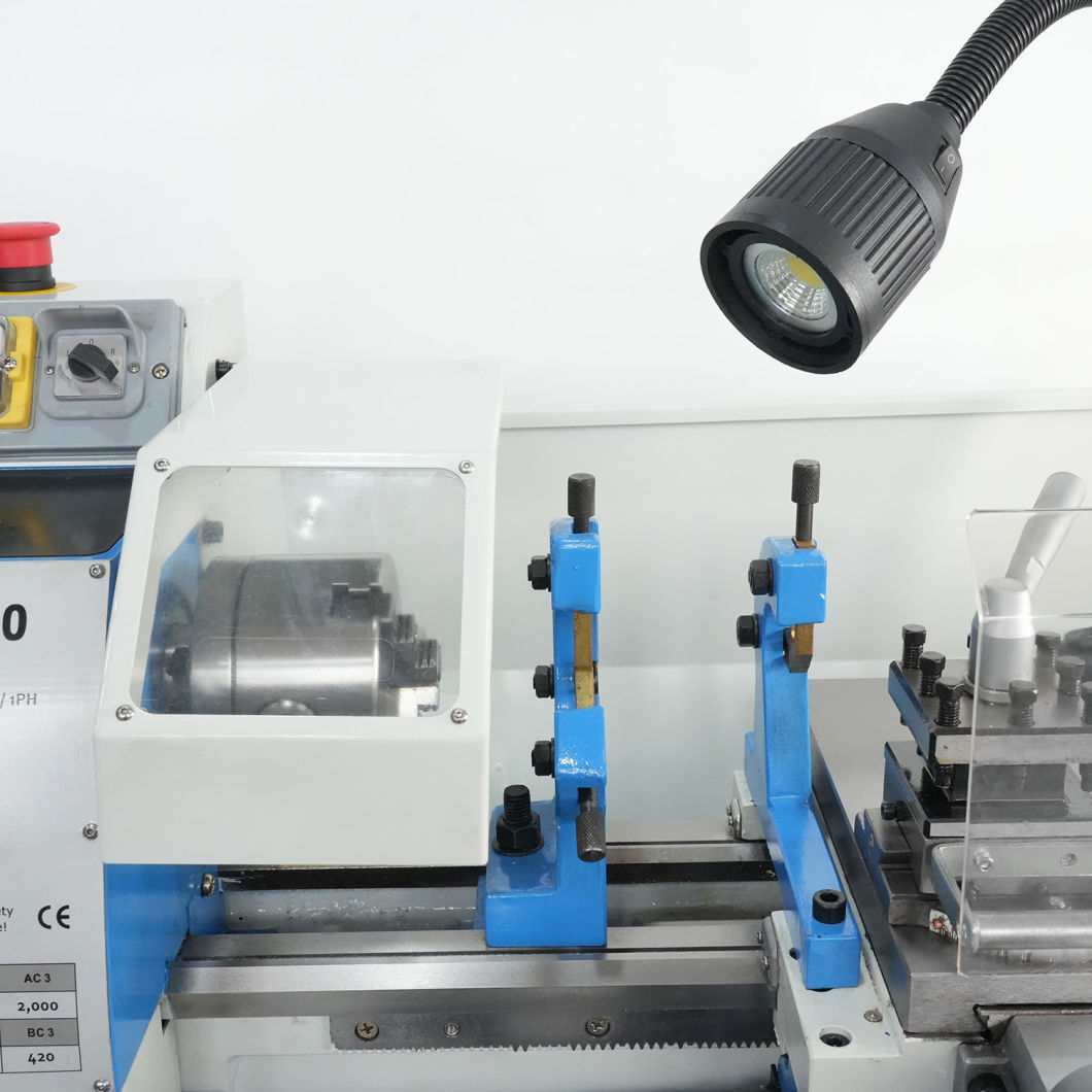Precision Mini Small Horizontal Gap-Bed Bench Metal Bench Lathe