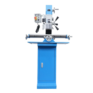 Vertical Lifting Metal Turret Square Horizontal Knee Type Universal Column Mini Drilling and Milling Machine