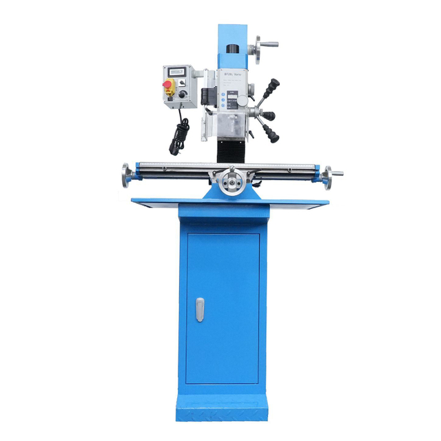 Vertical Lifting Metal Turret Square Horizontal Knee Type Universal Column Mini Drilling and Milling Machine
