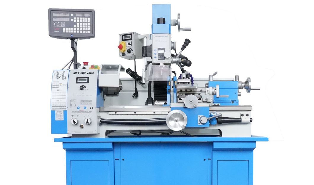 3 in 1 Drill Mill Combo Multi Purpose Universal Combination Manual Lathe for Turning, Lathe Machine