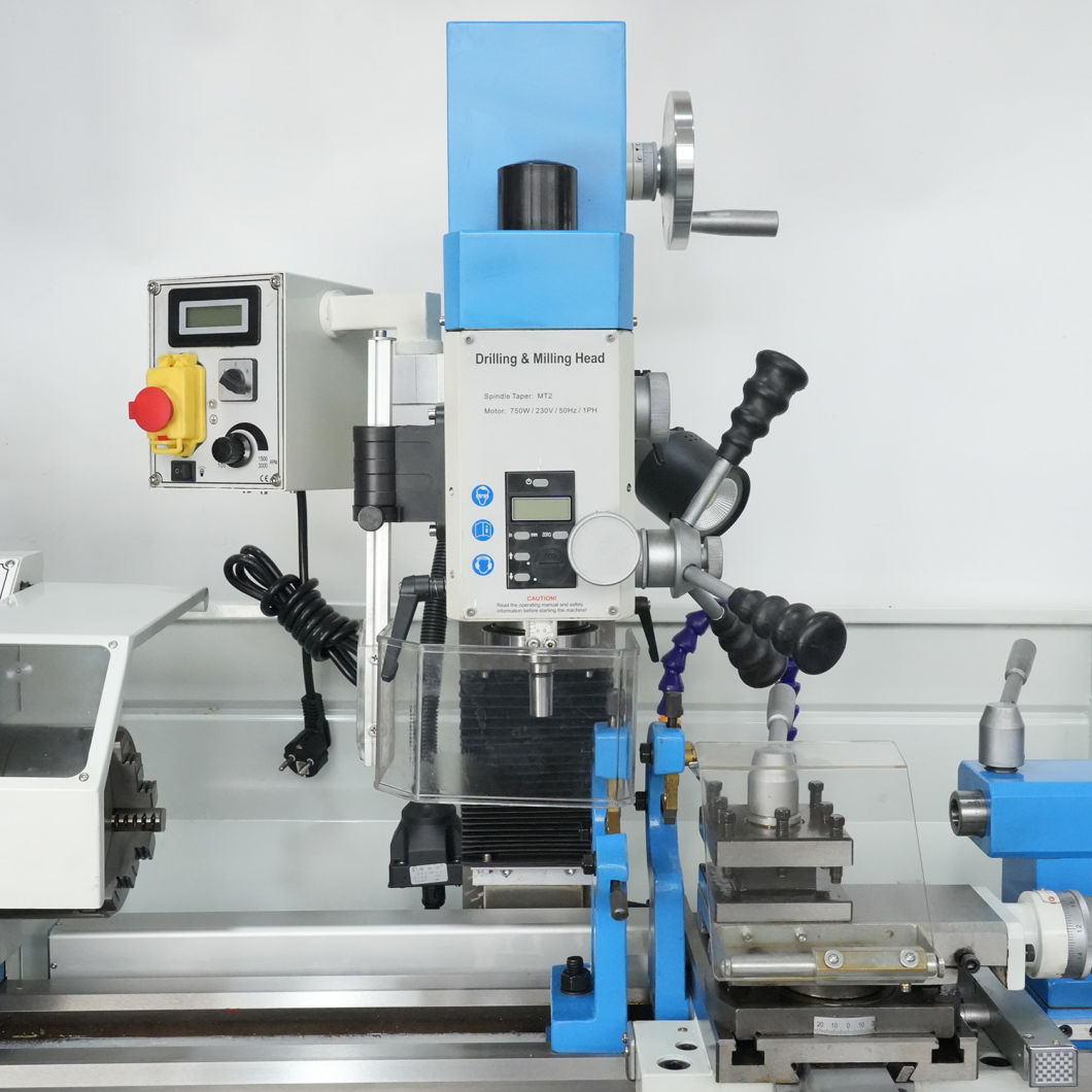 Multi-Purpose Machine Bench Metal Lathe Manual Gap Bed Lathe with Foot Brake