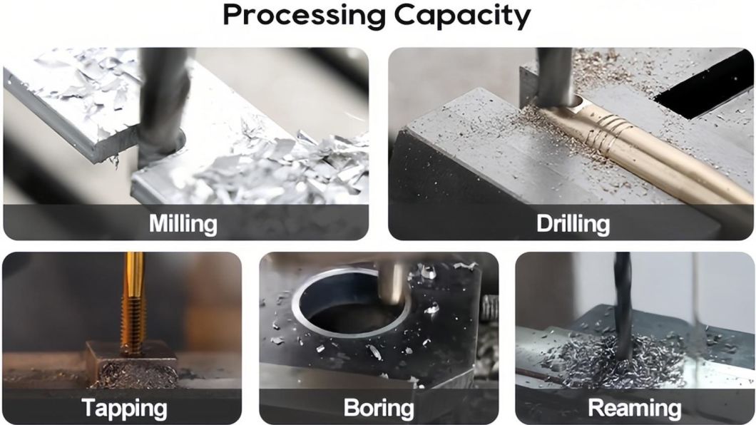 Small Mini Economical with 2 Axis Dro Manual Vertical Milling and Drilling Machine