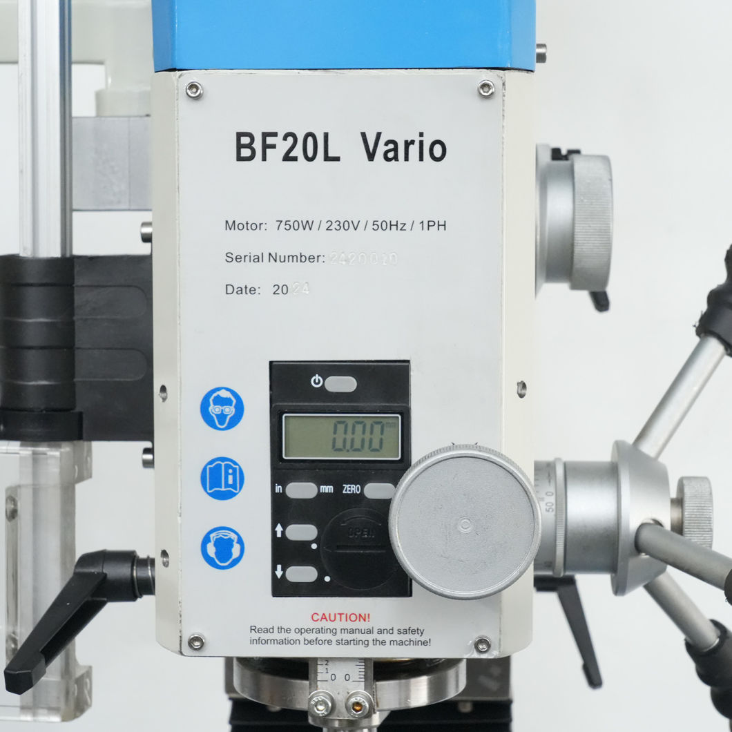 Vertical Horizontal Manual Drilling and Milling Machine with 3 Axis Readout for Sale